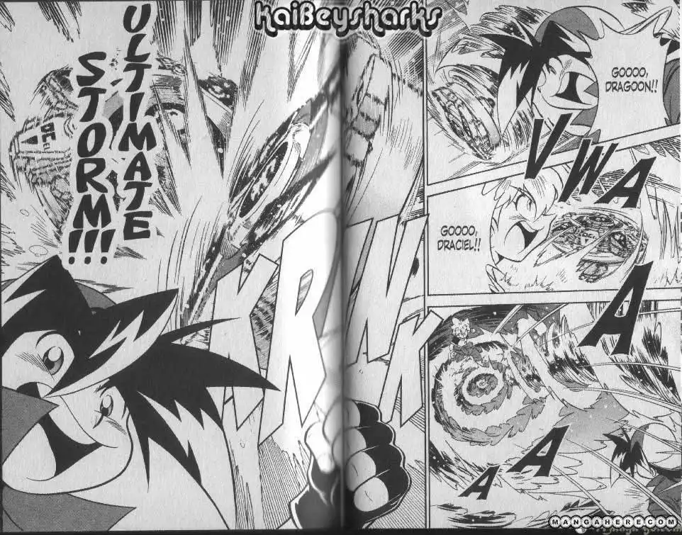 Bakuden Shoot Beyblade Chapter 14.1 7